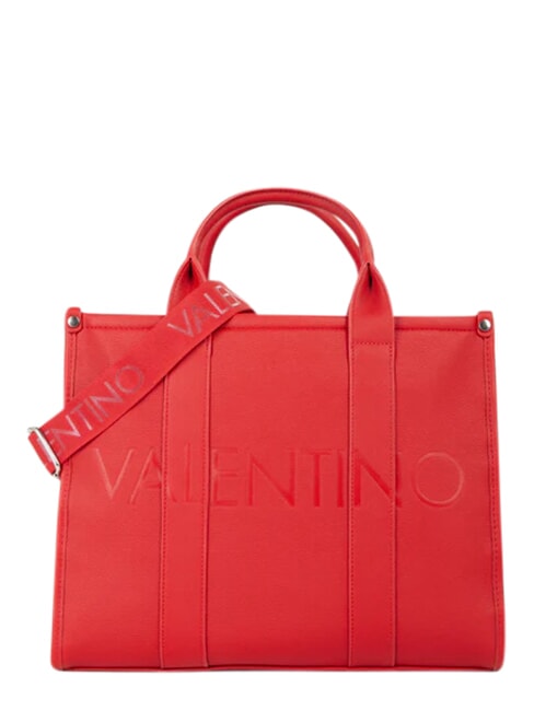 SYRIA RE Sac &agrave; main avec deux bandouli&egrave;res rouge - Sacs pour Femme