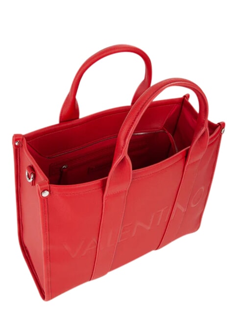SYRIA RE Sac &agrave; main avec deux bandouli&egrave;res rouge - Sacs pour Femme