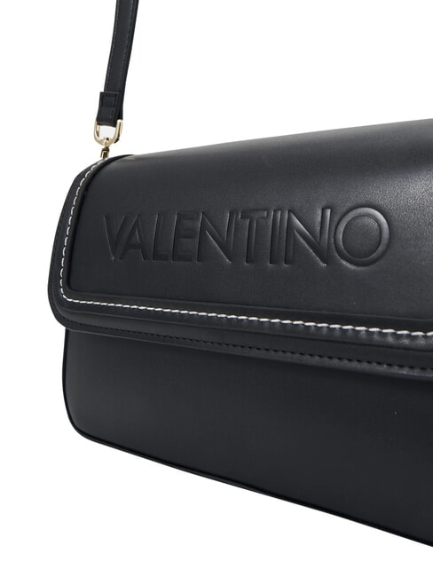 TONGA RE Sac bandouli&egrave;re &agrave; rabat noir - Sacs pour Femme