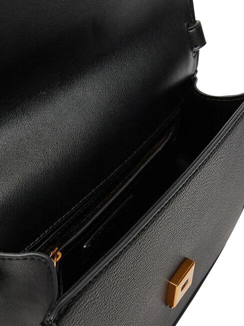 USHUAIA Sac &agrave; double fonction avec rabat noir - Sacs pour Femme