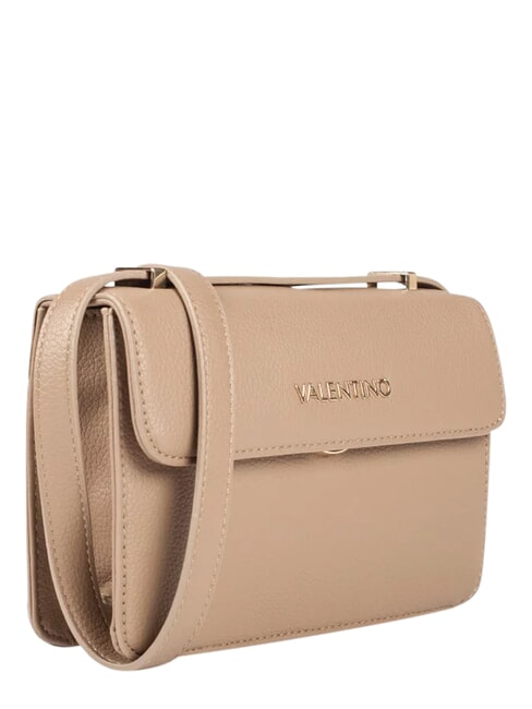 SPECIAL MARTU Sac bandouli&egrave;re &agrave; rabat taupe - Sacs pour Femme