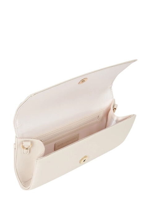 SOFIE Sac &agrave; main avec bandouli&egrave;re cha&icirc;ne &eacute;cru - Sacs pour Femme