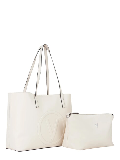 SELENA RE Sac de courses avec pochette &eacute;cru - Sacs pour Femme