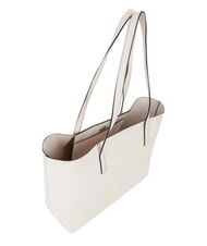 MARIO VALENTINO SELENA RE Sac de courses avec pochette &eacute;cru - Sacs pour Femme - 4