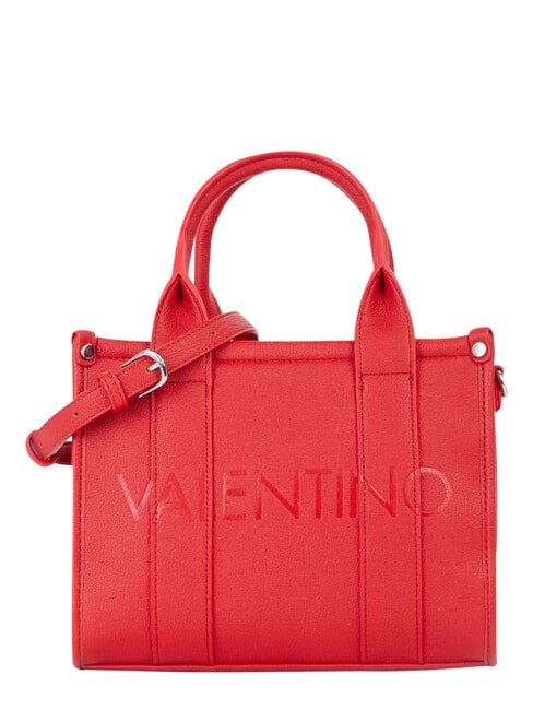 SYRIA RE Petit sac &agrave; main &agrave; deux bandouli&egrave;res rouge - Sacs pour Femme