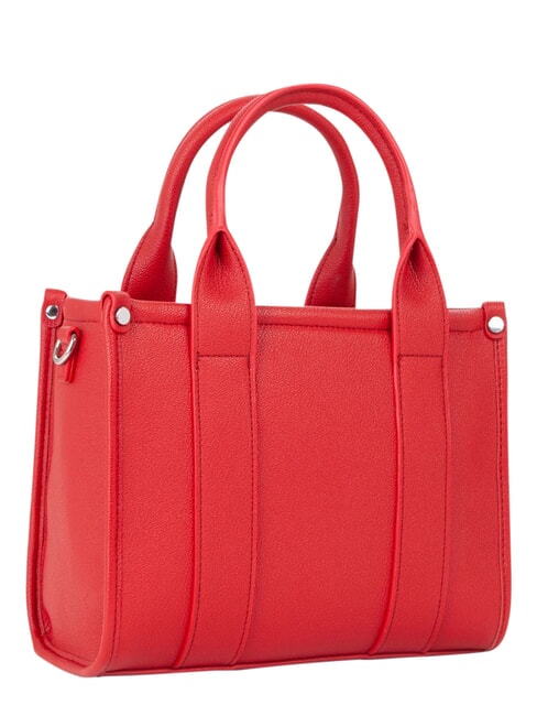 SYRIA RE Petit sac &agrave; main &agrave; deux bandouli&egrave;res rouge - Sacs pour Femme