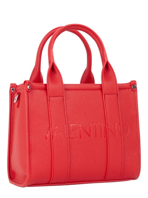 SYRIA RE Petit sac &agrave; main &agrave; deux bandouli&egrave;res rouge - Sacs pour Femme