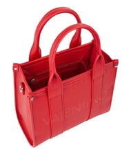 MARIO VALENTINO SYRIA RE Petit sac &agrave; main &agrave; deux bandouli&egrave;res rouge - Sacs pour Femme - 5