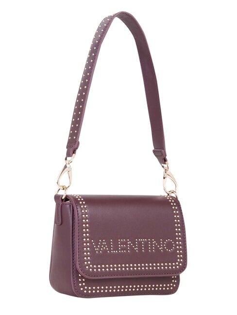 SHINE RE Sac &agrave; rabat et bandouli&egrave;re vin - Sacs pour Femme