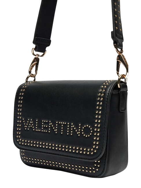 SHINE RE Sac &agrave; rabat et bandouli&egrave;re noir - Sacs pour Femme