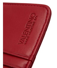 MARIO VALENTINO OCARINA Grand portefeuille matelass&eacute; rouge - Portefeuilles Femme - 4