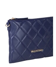 MARIO VALENTINO OCARINA Pochette matelass&eacute;e avec bandouli&egrave;re bleu - Sacs pour Femme - 4
