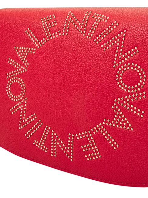 PIE RE Sac &agrave; double fonction avec clous rouge - Sacs pour Femme