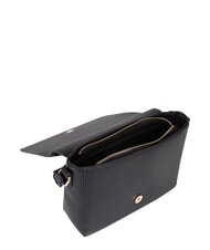 MARIO VALENTINO RISED RE Sac bandouli&egrave;re &agrave; rabat noir - Sacs pour Femme - 4
