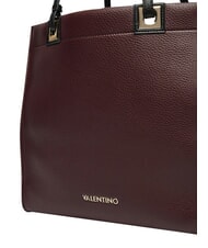 MARIO VALENTINO POST RE Sac shopping avec pochette vin/noir - Sacs pour Femme - 4