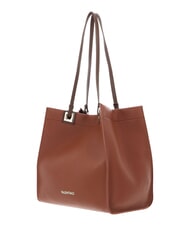 MARIO VALENTINO POST RE Sac shopping avec pochette cuir/marron fonc&eacute; - Sacs pour Femme - 4