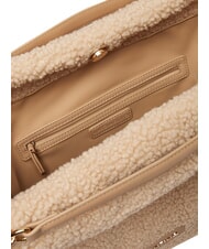 MARIO VALENTINO QUBE sac bandouli&egrave;re beige - Sacs pour Femme - 4