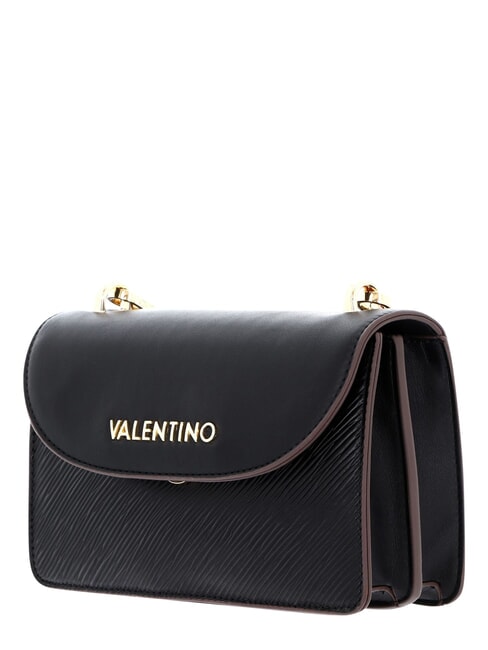 POSILLIPO Mini sac bandouli&egrave;re &agrave; rabat noir - Sacs pour Femme
