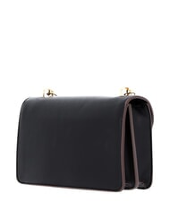 MARIO VALENTINO POSILLIPO Mini sac bandouli&egrave;re &agrave; rabat noir - Sacs pour Femme - 4