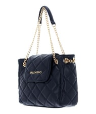 MARIO VALENTINO OCARINA Sac matelass&eacute; avec anses en cha&icirc;ne bleu - Sacs pour Femme - 3