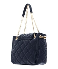 MARIO VALENTINO OCARINA Sac matelass&eacute; avec anses en cha&icirc;ne bleu - Sacs pour Femme - 4