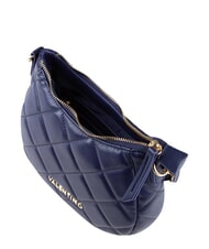 MARIO VALENTINO OCARINA Petit sac bandouli&egrave;re matelass&eacute;, avec bandouli&egrave;re bleu - Sacs pour Femme - 4