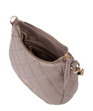 MARIO VALENTINO OCARINA Petit sac bandouli&egrave;re matelass&eacute;, avec bandouli&egrave;re taupe - Sacs pour Femme - 4