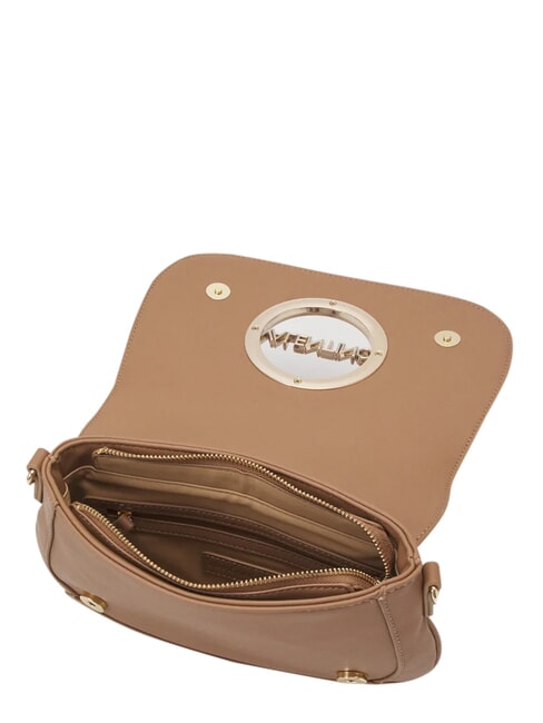 MOSES Sac bandouli&egrave;re &agrave; rabat beige - Sacs pour Femme