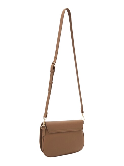 MOSES Sac bandouli&egrave;re &agrave; rabat beige - Sacs pour Femme