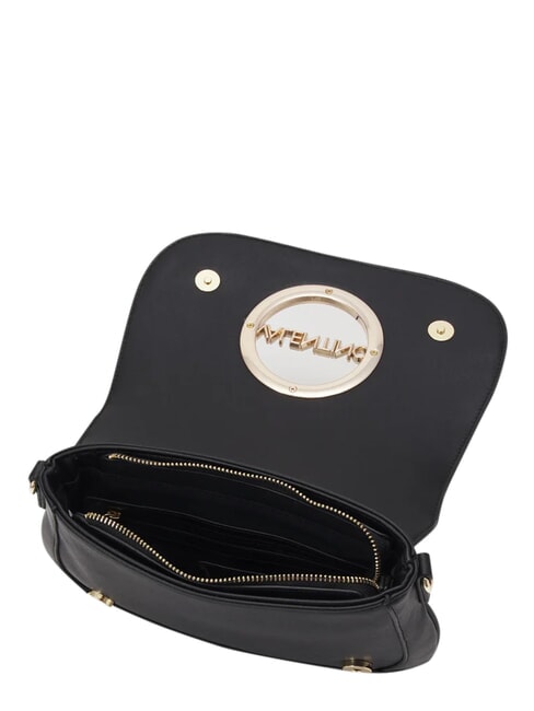 MOSES Sac bandouli&egrave;re &agrave; rabat noir - Sacs pour Femme