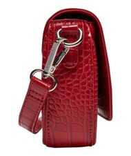 MARIO VALENTINO MIRAMAR Mini sac bandouli&egrave;re &agrave; rabat rouge - Sacs pour Femme - 3