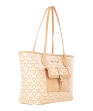 MARIO VALENTINO LIUTO Sac de courses avec poche beige/multicolore - Sacs pour Femme - 3
