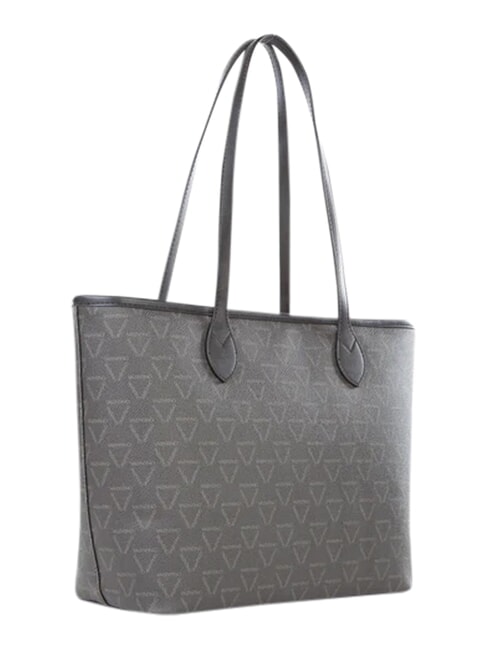 LIUTO Sac de courses avec poche noir/multicolore - Sacs pour Femme