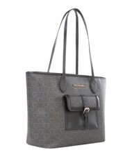 MARIO VALENTINO LIUTO Sac de courses avec poche noir/multicolore - Sacs pour Femme - 3