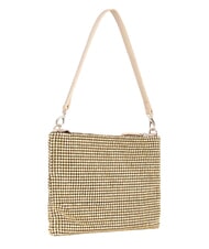 MARIO VALENTINO NABILAH Pochette avec strass et bandouli&egrave;re or - Sacs pour Femme - 2