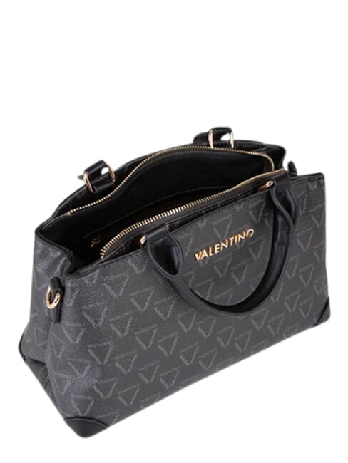 LADY RE Sac &agrave; main avec bandouli&egrave;re noir/multicolore - Sacs pour Femme