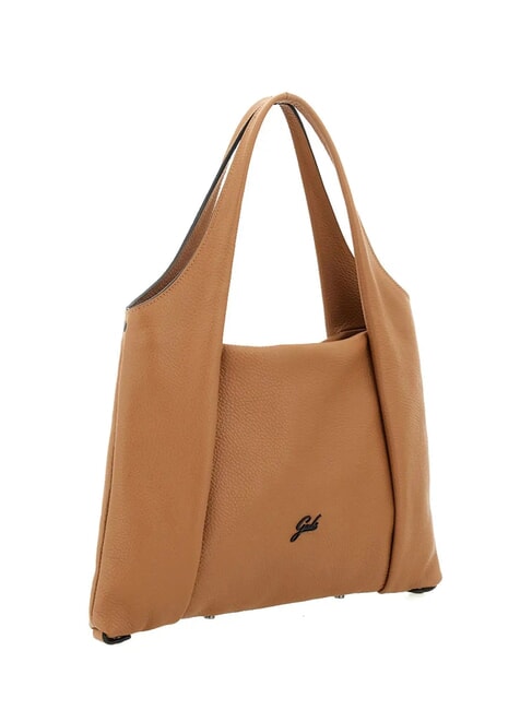 ZEYNEP Sac bandouli&egrave;re plat, taille moyenne chamois - Sacs pour Femme