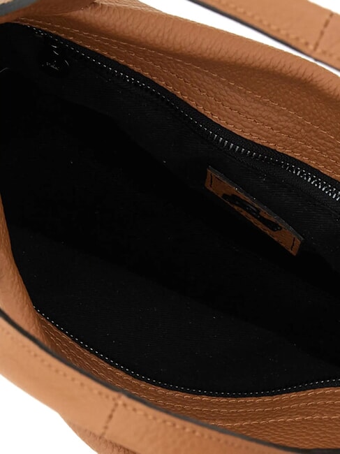 ZEYNEP Sac bandouli&egrave;re plat, taille moyenne chamois - Sacs pour Femme