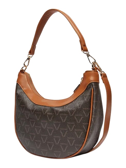 LADY RE Sac bandouli&egrave;re, avec bandouli&egrave;re marron fonc&eacute;/cuir - Sacs pour Femme