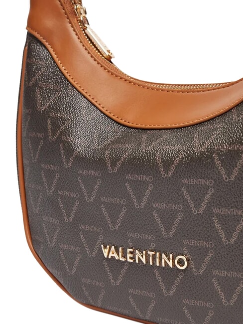 LADY RE Sac bandouli&egrave;re, avec bandouli&egrave;re marron fonc&eacute;/cuir - Sacs pour Femme