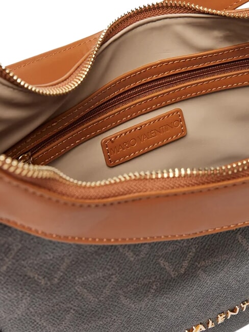 LADY RE Sac bandouli&egrave;re, avec bandouli&egrave;re marron fonc&eacute;/cuir - Sacs pour Femme