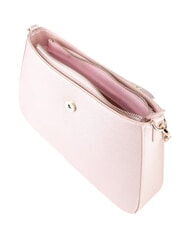 MARIO VALENTINO DIVINA Sac convertible matelass&eacute; rose m&eacute;tallique - Sacs pour Femme - 4