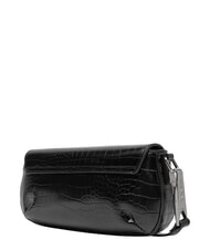 MARIO VALENTINO CONSCIOUS RE Sac bandouli&egrave;re &agrave; rabat noir - Sacs pour Femme - 2