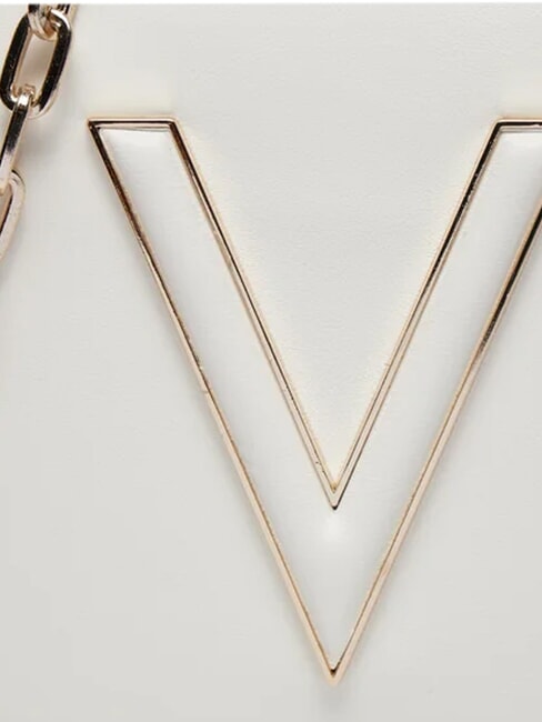 CONEY Sac bandouli&egrave;re &agrave; rabat blanc - Sacs pour Femme