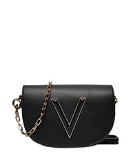 MARIO VALENTINO CONEY Sac bandouli&egrave;re &agrave; rabat noir - Sacs pour Femme - 3