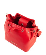 MARIO VALENTINO BRIXTON Mini sac seau, avec bandouli&egrave;re rouge - Sacs pour Femme - 5