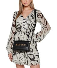 MARIO VALENTINO CAPRICE Mini sac bandouli&egrave;re &agrave; rabat noir - Sacs pour Femme - 2