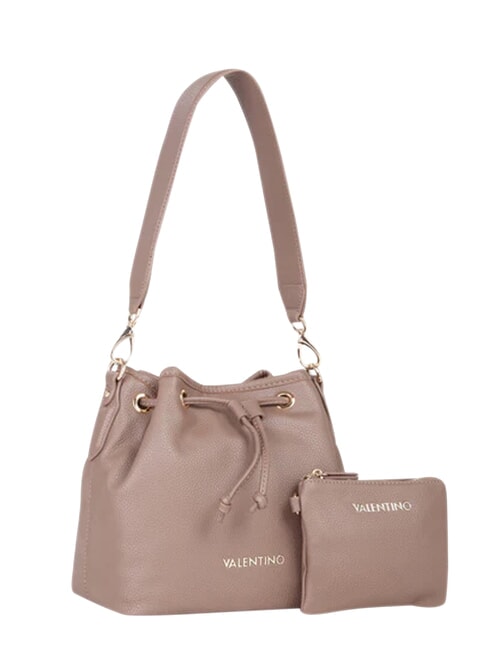 BRIXTON Mini sac seau, avec bandouli&egrave;re taupe - Sacs pour Femme