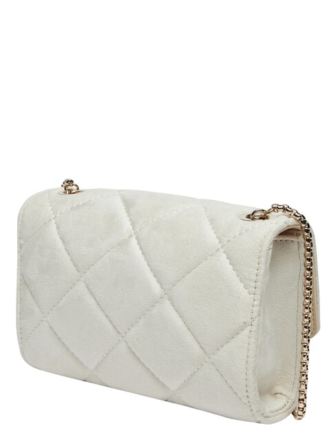 CHARLOTTE Mini sac bandouli&egrave;re &agrave; rabat &eacute;cru - Sacs pour Femme