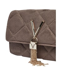 MARIO VALENTINO CHARLOTTE Mini sac bandouli&egrave;re &agrave; rabat taupe - Sacs pour Femme - 3